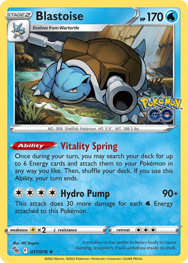 Blastoise — Pokémon GO #17