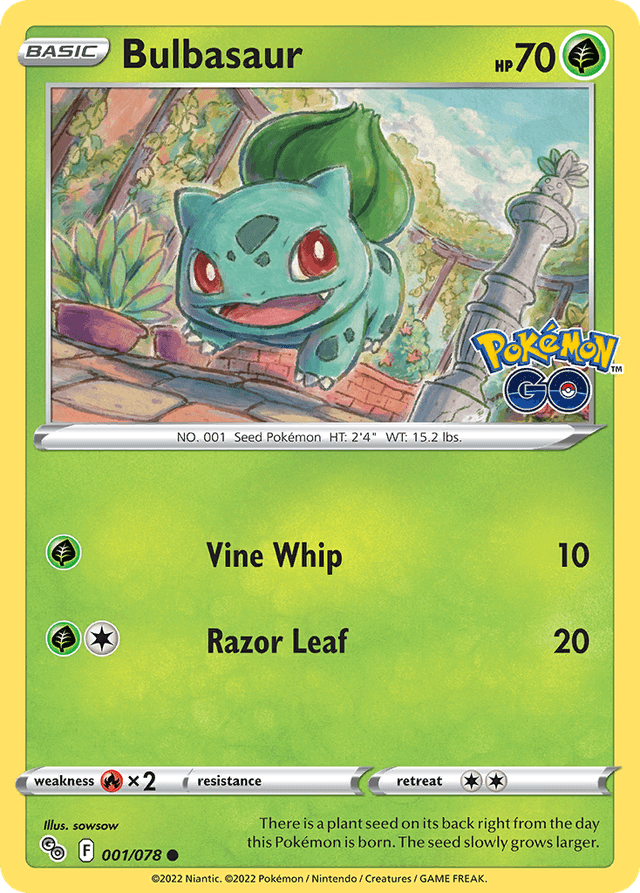 Bulbasaur — Pokémon GO #1