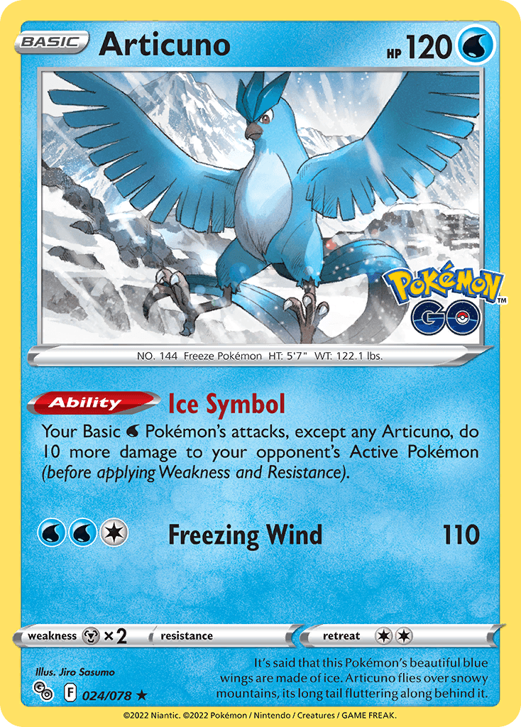 Articuno — Pokémon GO #24