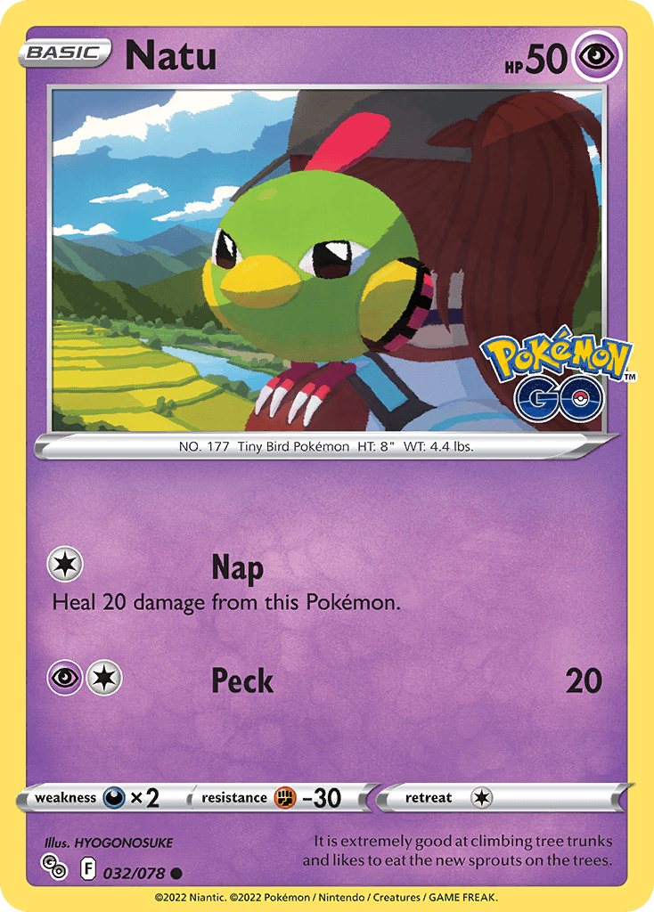 Natu — Pokémon GO #32