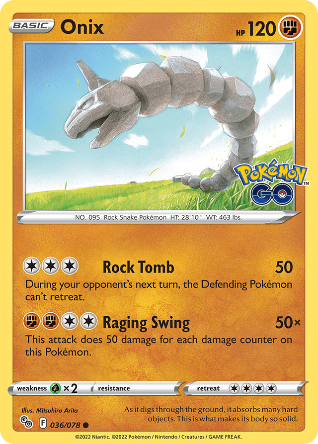 Onix — Pokémon GO #36