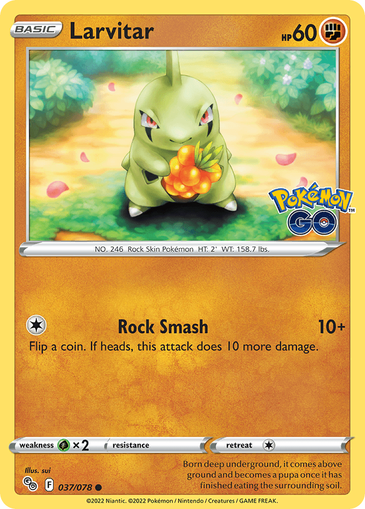 Larvitar — Pokémon GO #37