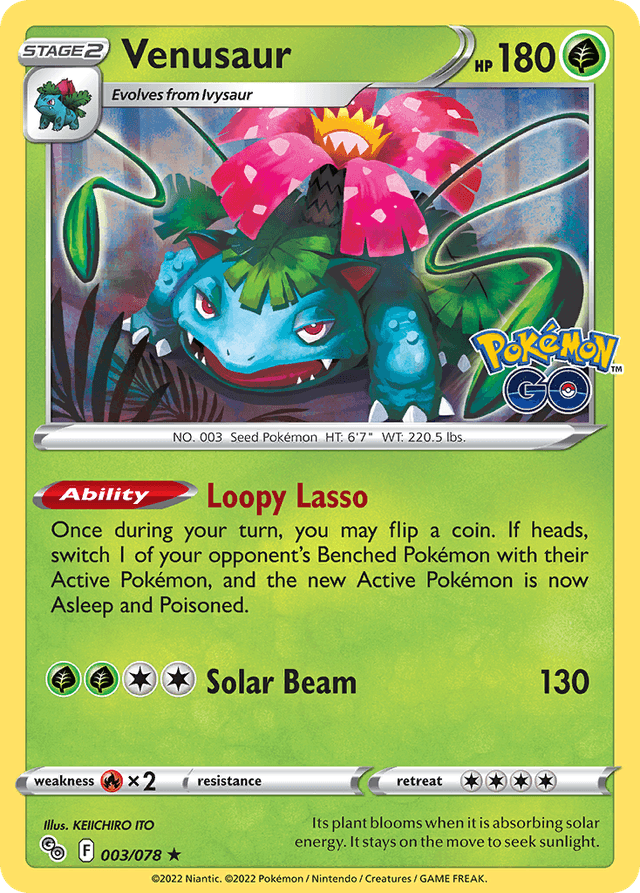 Venusaur — Pokémon GO #3
