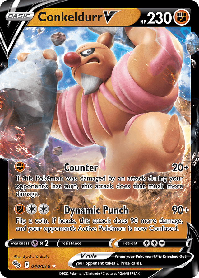 Conkeldurr V — Pokémon GO #40