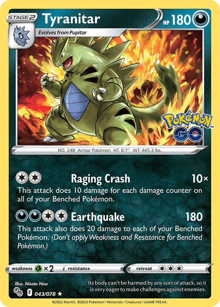 Tyranitar — Pokémon GO #43