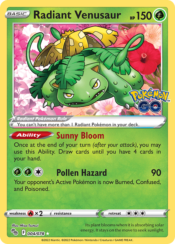 Radiant Venusaur — Pokémon GO #4