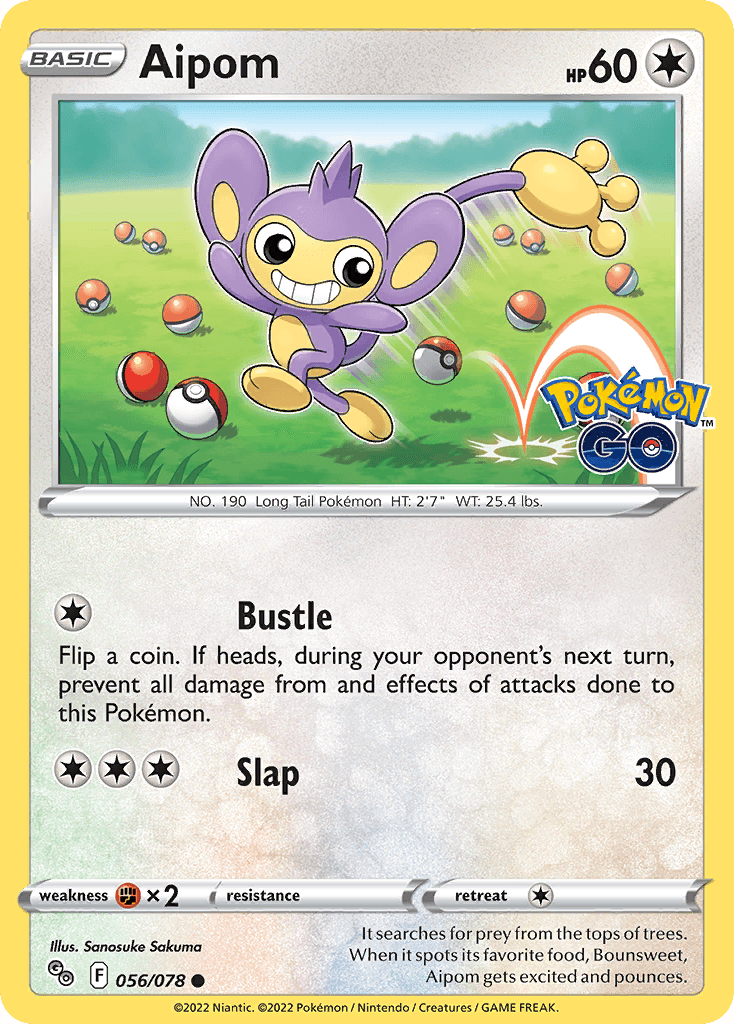 Aipom — Pokémon GO #56