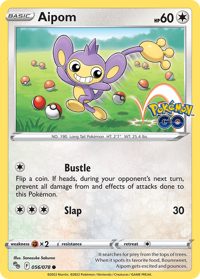 Aipom — Pokémon GO #56
