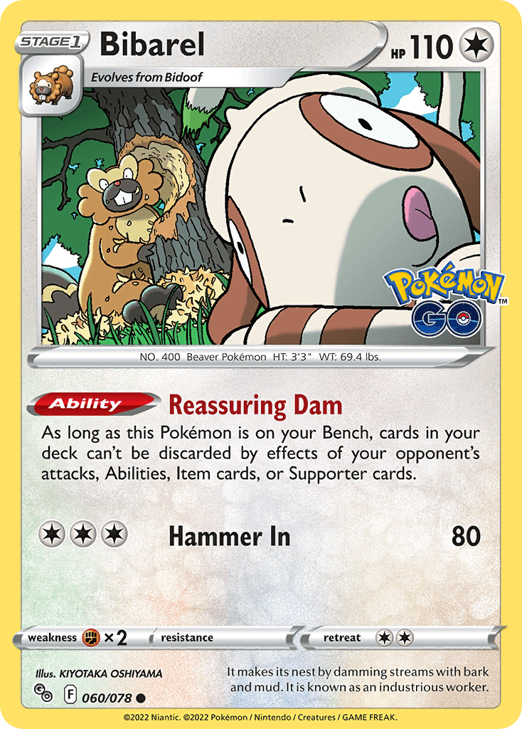 Bibarel — Pokémon GO #60