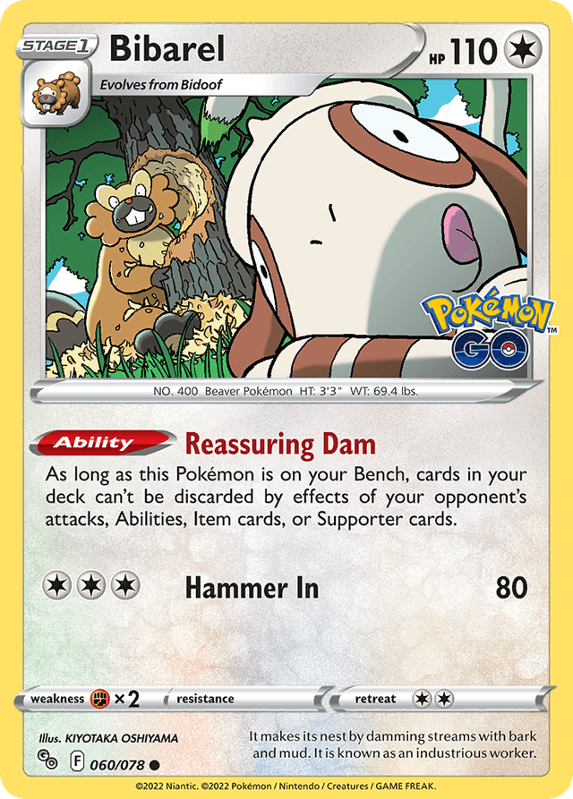 Bibarel — Pokémon GO #60