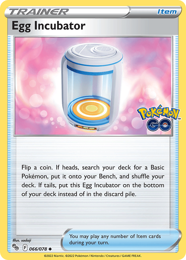 Egg Incubator — Pokémon GO #66