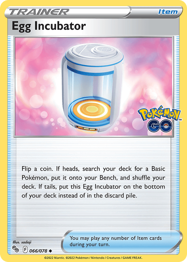 Egg Incubator — Pokémon GO #66