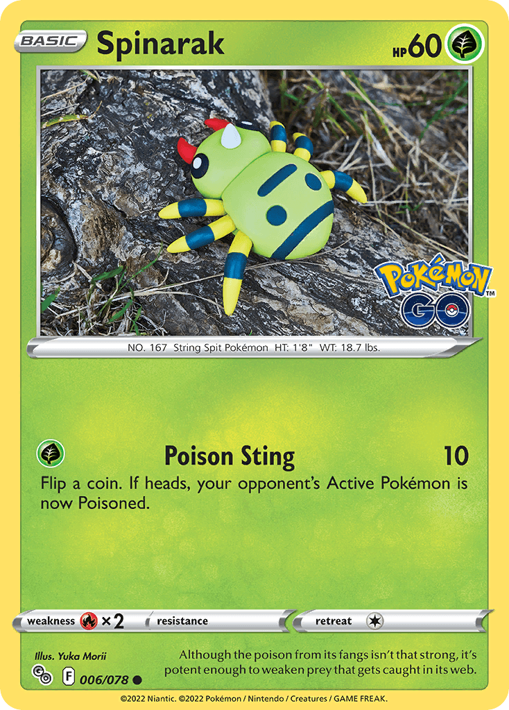 Spinarak — Pokémon GO #6