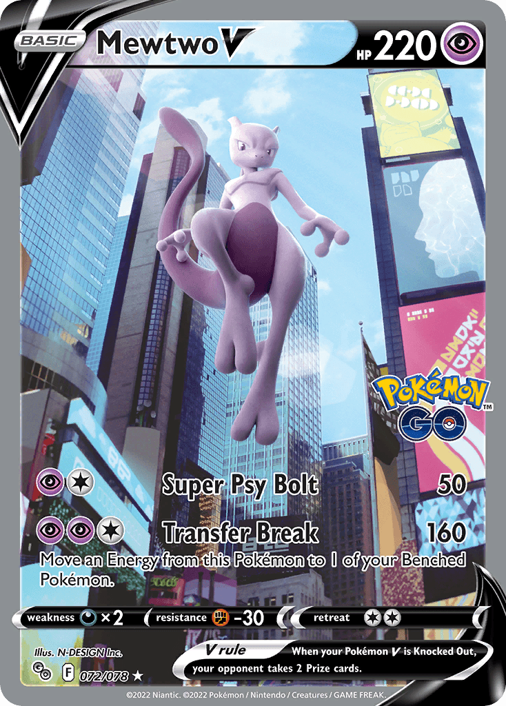 Mewtwo V — Pokémon GO #72