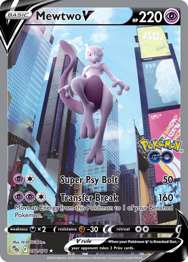 Mewtwo V — Pokémon GO #72