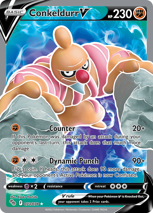 Conkeldurr V — Pokémon GO #73
