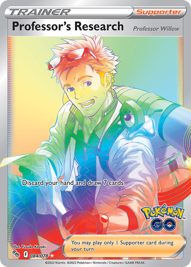 Professor's Research — Pokémon GO #84