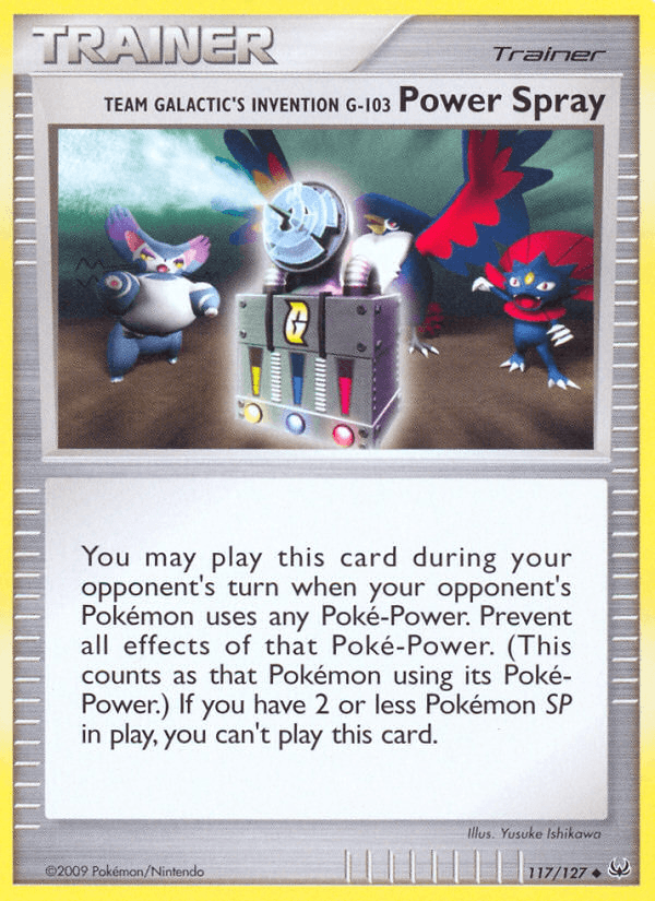 Team Galactic's Invention G-103 Power Spray — Platinum #117