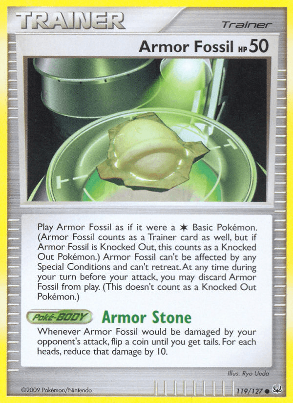 Armor Fossil — Platinum #119