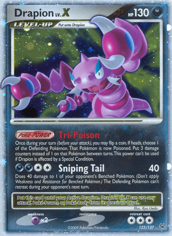 Drapion LV.X — Platinum #123