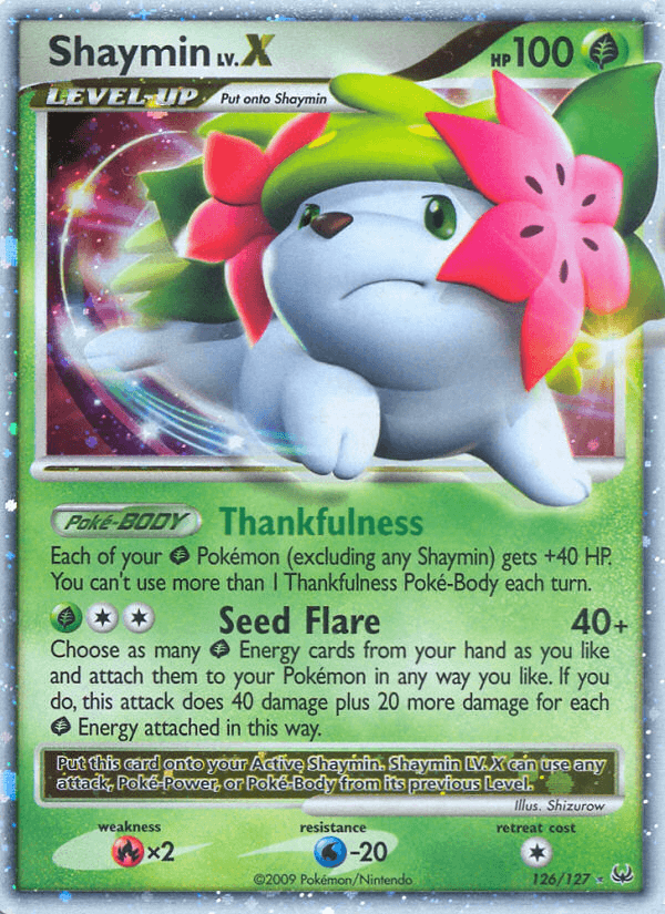 Shaymin LV.X — Platinum #126