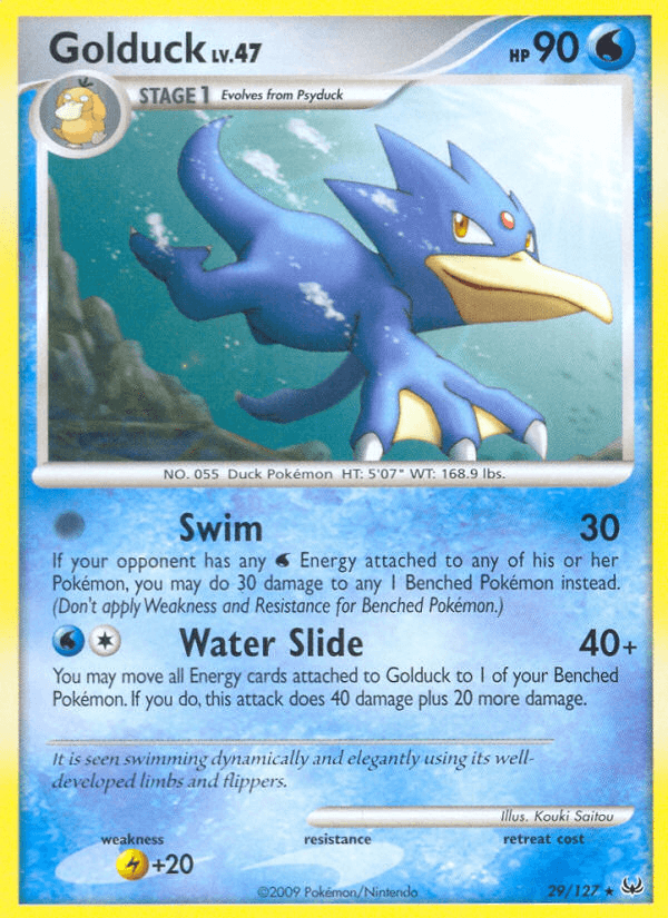 Golduck — Platinum #29