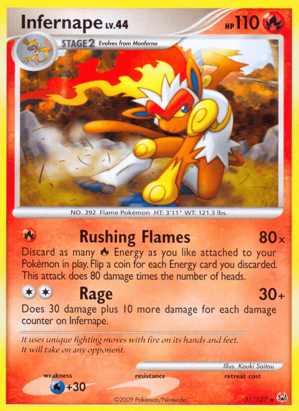 Infernape — Platinum #31