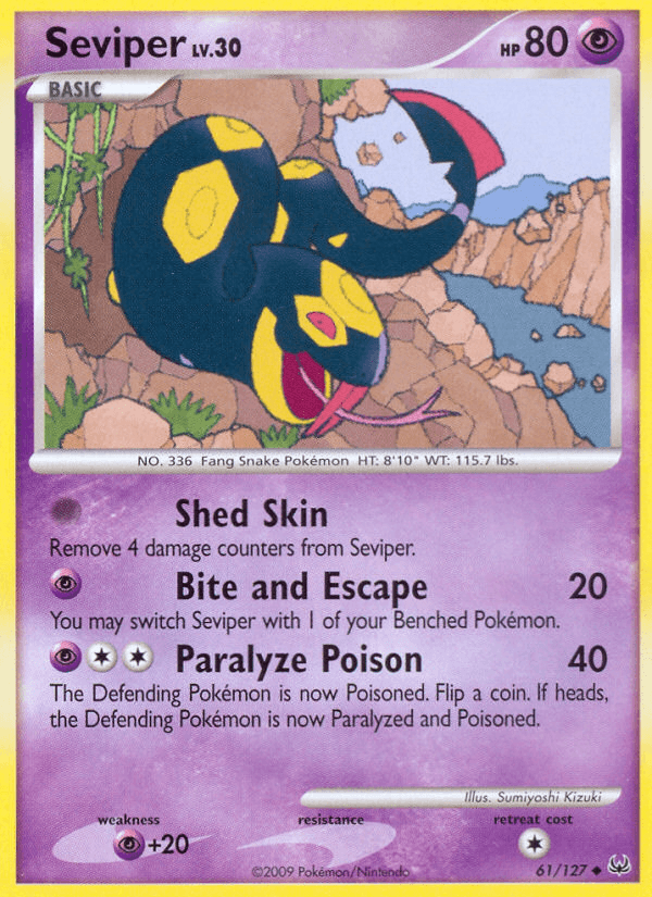 Seviper — Platinum #61