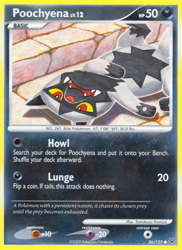 Poochyena — Platinum #86