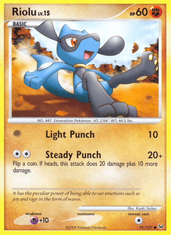 Riolu — Platinum #91
