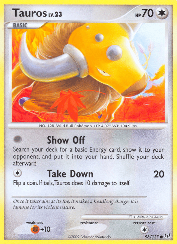 Tauros — Platinum #98