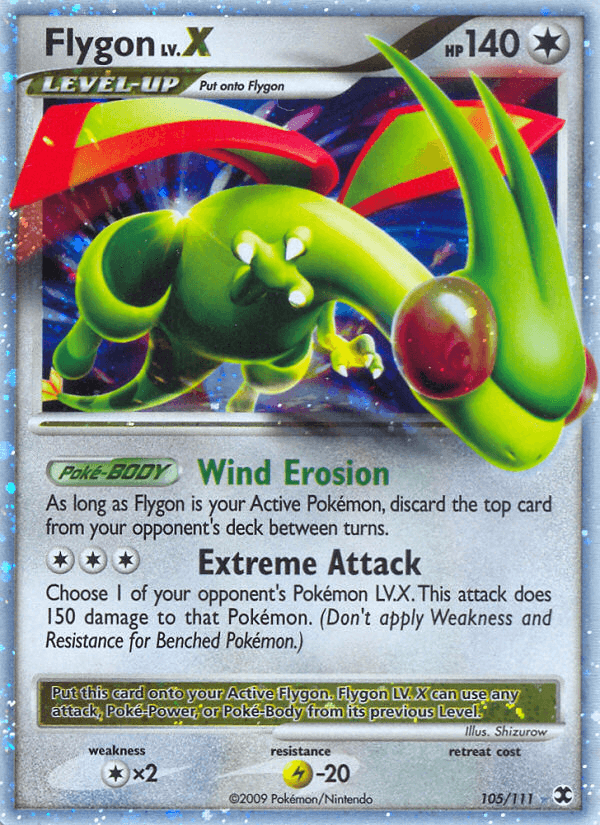 Flygon LV.X — Rising Rivals #105