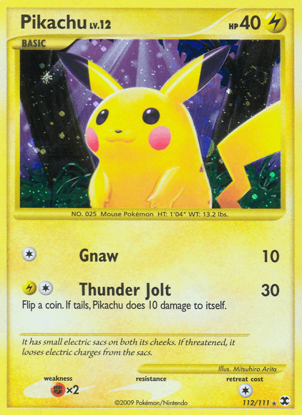 Pikachu — Rising Rivals #112