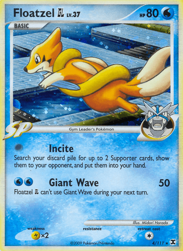 Floatzel GL — Rising Rivals #4