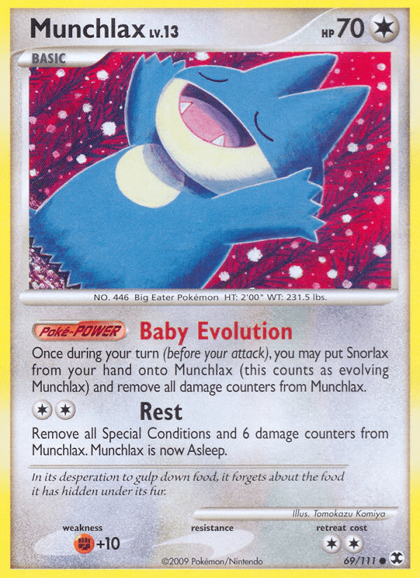 Munchlax — Rising Rivals #69
