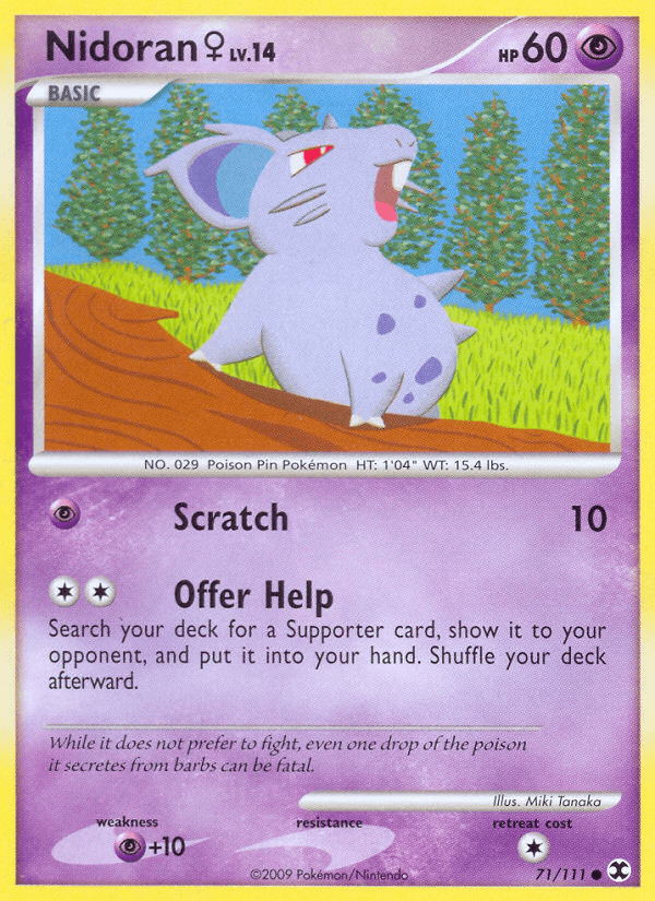 Nidoran ♀ — Rising Rivals #71