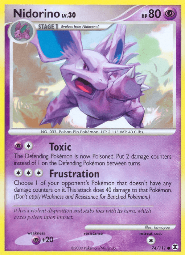 Nidorino — Rising Rivals #74