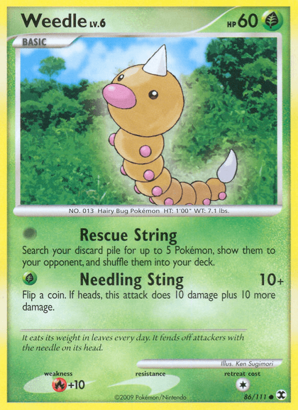 Weedle — Rising Rivals #86