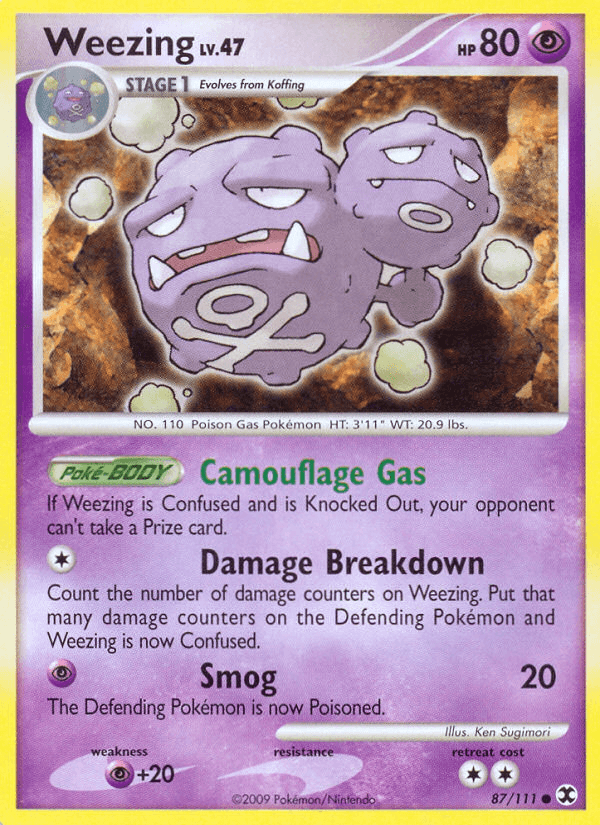 Weezing — Rising Rivals #87