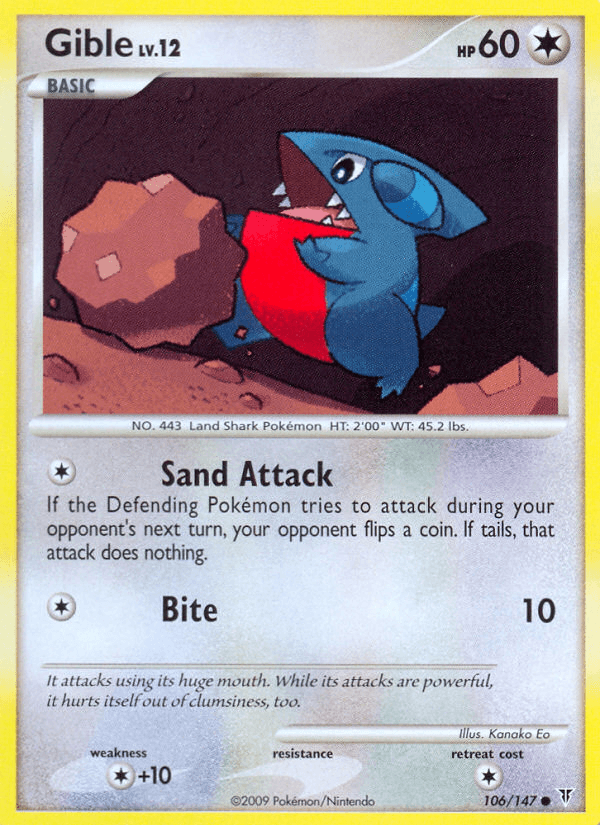 Gible — Supreme Victors #106