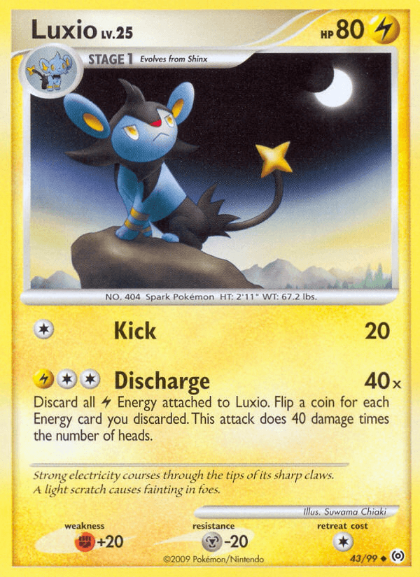 Luxio — Arceus #43
