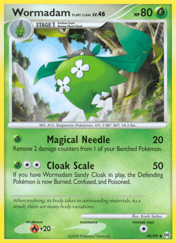 Wormadam Plant Cloak — Arceus #49