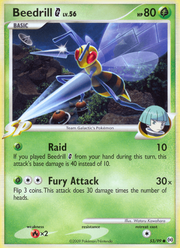 Beedrill G — Arceus #53