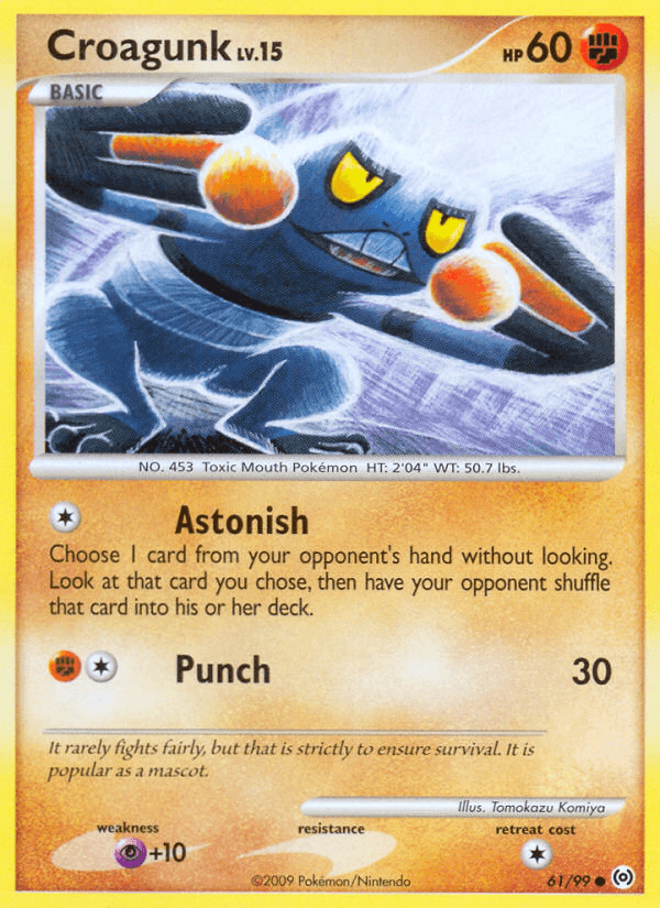 Croagunk — Arceus #61