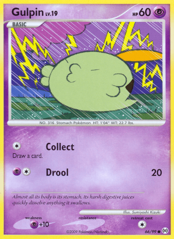 Gulpin — Arceus #66