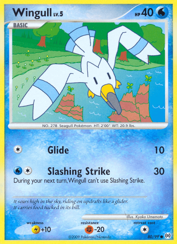 Wingull — Arceus #80