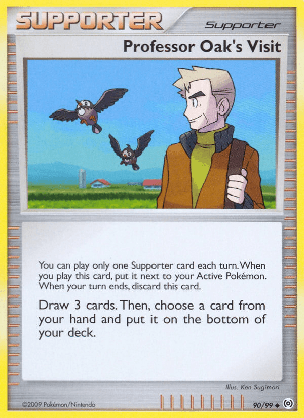 Professor Oak's Visit — Arceus #90