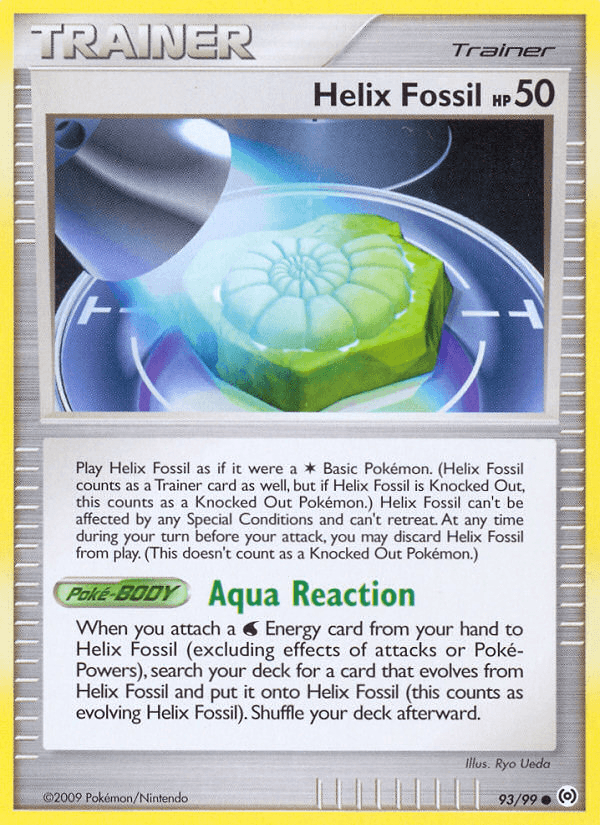 Helix Fossil — Arceus #93