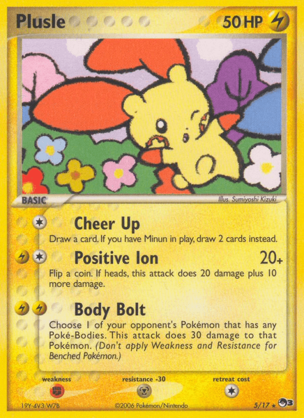 Plusle — POP Series 3 #5