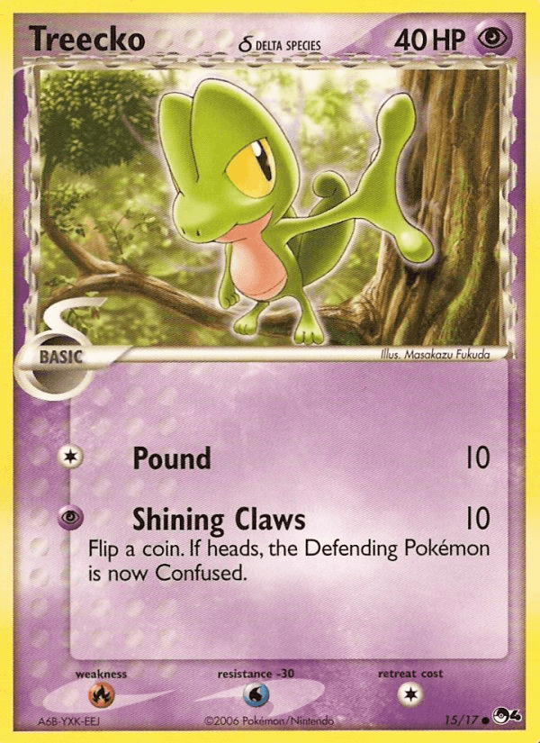 Treecko δ — POP Series 4 #15
